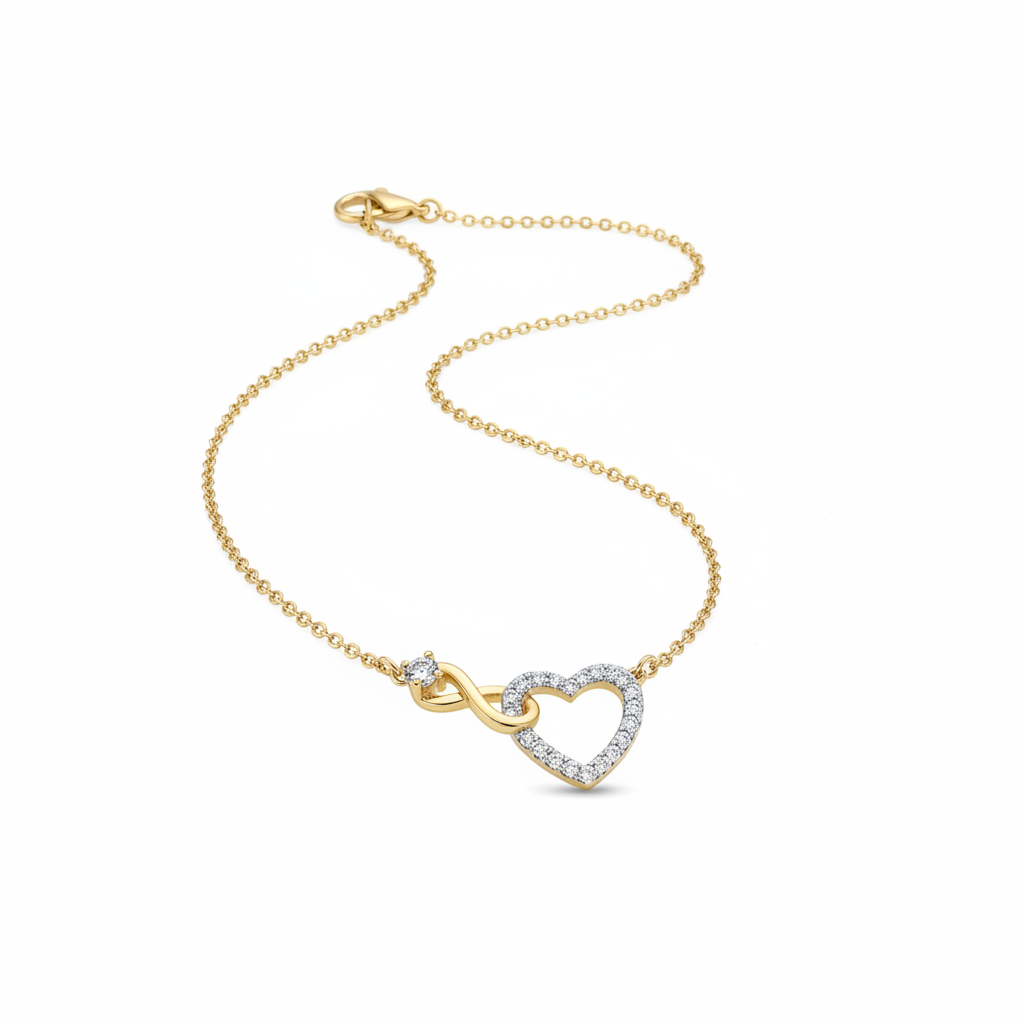Infinity Heart Necklace